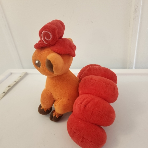 Pokemon Center VULPIX 7" Plush 2016 Fox Japan - Picture 2 of 5